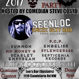 Flyer, Leo's Upstairs 10/27/17